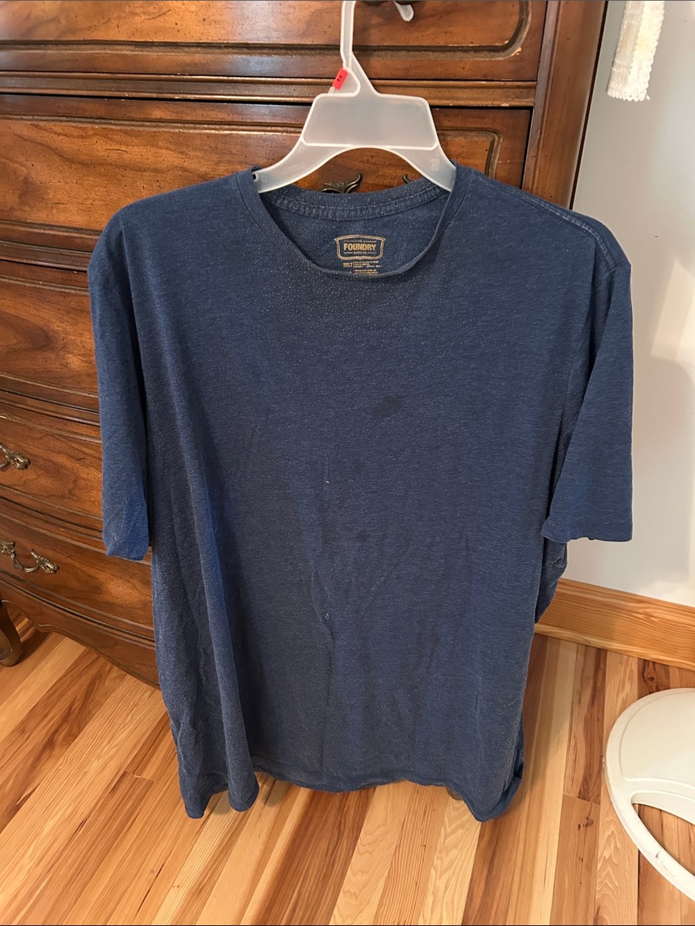 The Foundry Supply Co. Men's Navy Short Sleeve Crew Tee